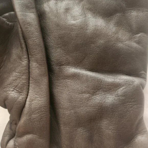 Vintage Military Vietnam Era Men's Leather Gloves - Picture 10 of 10